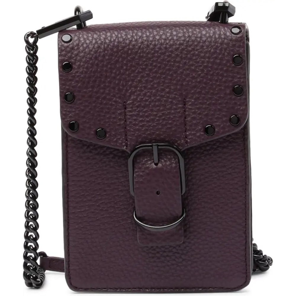 REBECCA MINKOFF Biker Leather Crossbody Bag
